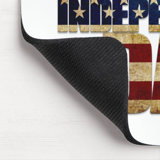 4. Juli Unabhängigkeitstag 2002 Mousepad (Ecke)