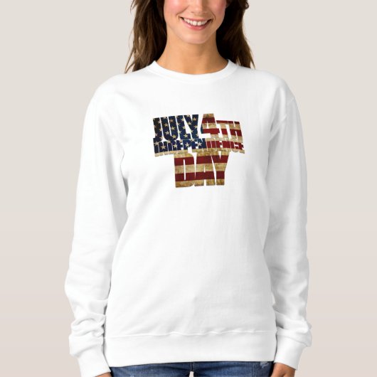 4. Juli Unabhängigkeitstag 2002 Sweatshirt (Vorderseite)