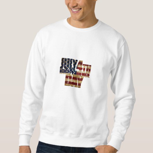 4. Juli Unabhängigkeitstag 2002 Sweatshirt (Vorderseite)