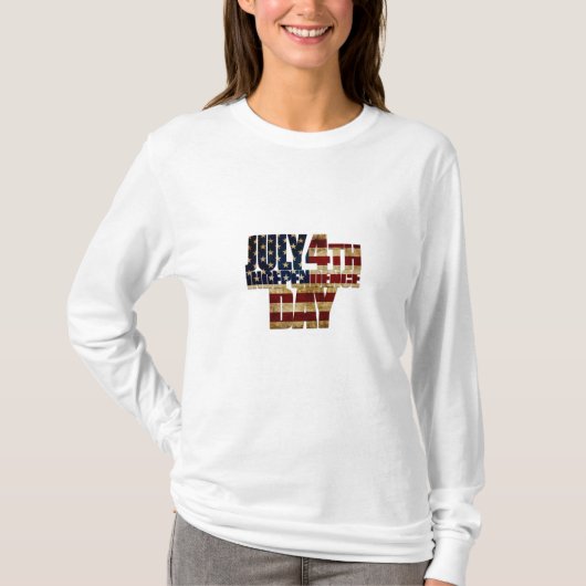 4. Juli Unabhängigkeitstag 2002 T-Shirt (Vorderseite)