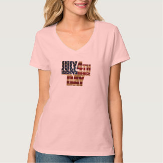 4. Juli Unabhängigkeitstag 2002 T-Shirt