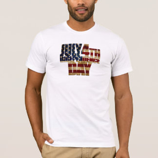 4. Juli Unabhängigkeitstag 2002 T-Shirt