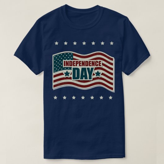 4. Juli Unabhängigkeitstag (8) T-Shirt (Design vorne)