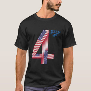 4. Juli Unabhängigkeitstag Amerikanische Unabhängi T-Shirt