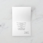 4. Juli Unabhängigkeitstag Amerikas Dankeskarte (Innenseite)