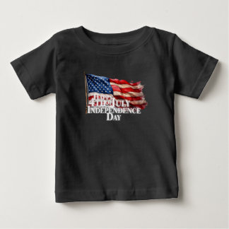 4. Juli - Unabhängigkeitstag Baby T-shirt
