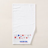 4. Juli Unabhängigkeitstag Badhandtuch Set (Handtuch)