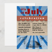 4. Juli Unabhängigkeitstag Barbeque (Vorne/Hinten)