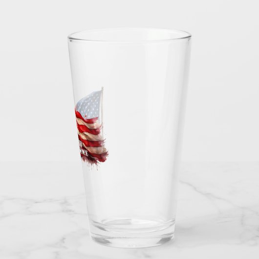 4. Juli - Unabhängigkeitstag Glas (Links)