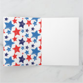 4. Juli / Unabhängigkeitstag Karte (Innenseite)