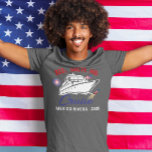 4. Juli Unabhängigkeitstag Kreuzfahrt T-Shirt<br><div class="desc">Dieses Design kann in dem Bereich personalisiert werden, der durch das Ändern des Fotos und/oder Textes zur Verfügung gestellt wird. Sie können auch angepasst werden, indem Sie auf Vorlage personalisieren klicken und dann auf die Schaltfläche klicken, um weitere Optionen anzupassen, um die Hintergrundfarbe zu löschen oder zu ändern, Text hinzuzufügen,...</div>