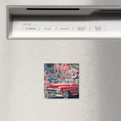 4. Juli Unabhängigkeitstag Magnet (In Situ (Geschirrspüler))