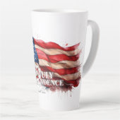 4. Juli - Unabhängigkeitstag Milchtasse (Rechte Ecke)