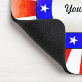 4. Juli Unabhängigkeitstag Mousepad (Ecke)