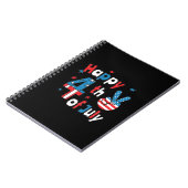 4. Juli Unabhängigkeitstag Notizblock (Linke Seite)