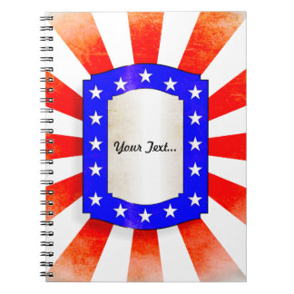 4. Juli Unabhängigkeitstag Notizblock