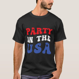 4. Juli Unabhängigkeitstag Party in den USA T-Shirt