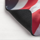 4. Juli Unabhängigkeitstag Patriotisches Design Mousepad (Ecke)