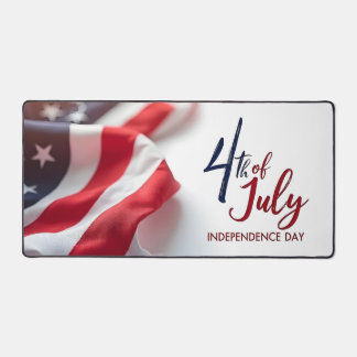 4. Juli Unabhängigkeitstag Patriotisches Design Schreibtischunterlage