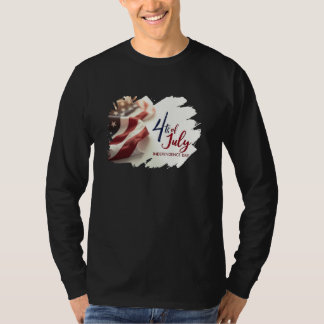 4. Juli Unabhängigkeitstag Patriotisches Design T-Shirt