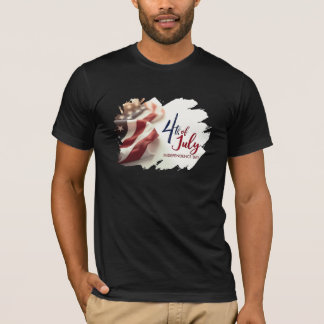 4. Juli Unabhängigkeitstag Patriotisches Design T-Shirt