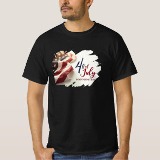 4. Juli Unabhängigkeitstag Patriotisches Design T-Shirt