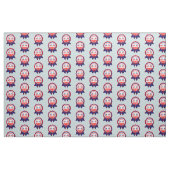 4. Juli Unabhängigkeitstag Rosette Design Stoff (Fat Quarter (45,7 x 55,9 cm))
