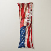 4. Juli - Unabhängigkeitstag Seitenschläferkissen (Vorderseite Vertikal)