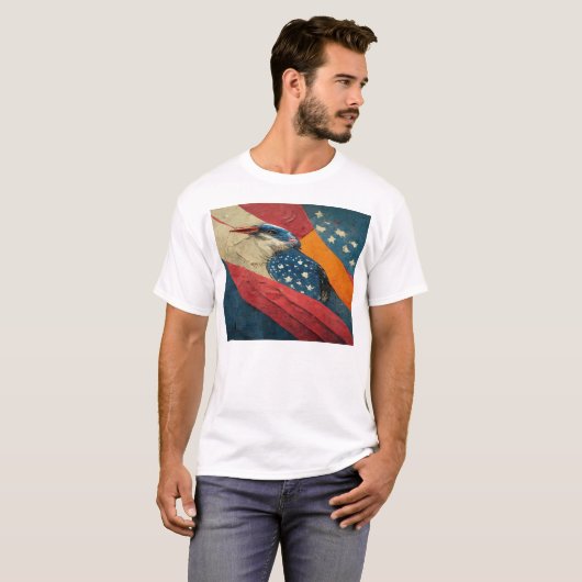 4. Juli Unabhängigkeitstag Shirts der Freiheit (Vorne ganz)