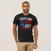 4. Juli Unabhängigkeitstag T-Shirt (Vorne ganz)
