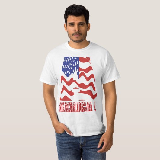 4. Juli: Unabhängigkeitstag T-Shirt (Vorne ganz)