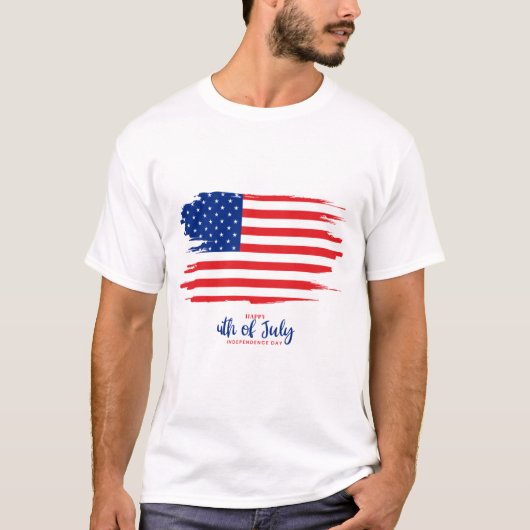 4. Juli Unabhängigkeitstag T - Shirt Design! (Vorderseite)