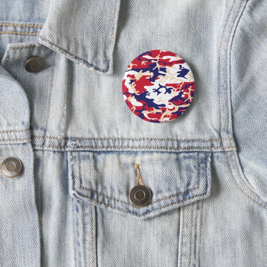 4. Juli, Unabhängigkeitstag, Tarnfarbe Beige Button (Beispiel)