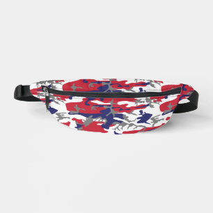 4. Juli, Unabhängigkeitstag, Tarnfarbe Grau Bauchtasche