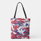 4. Juli, Unabhängigkeitstag, Tarnfarbe Grau Tasche (Rückseite)