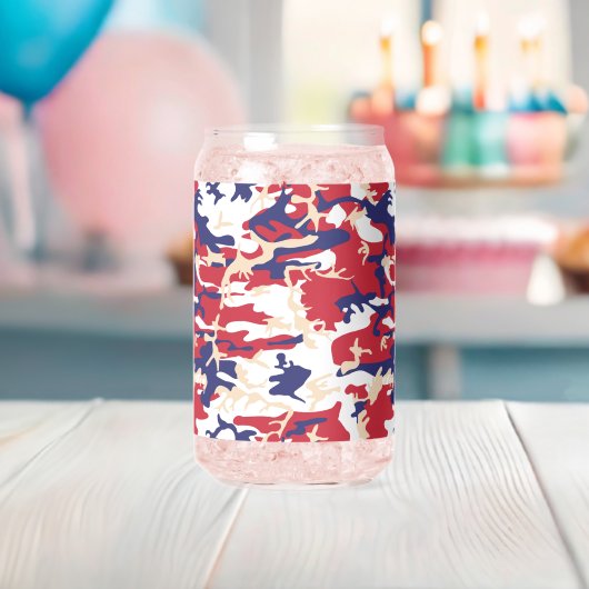4. Juli, Unabhängigkeitstag, Tarnung Beige Dosenglas (Insitu (Baby Party))