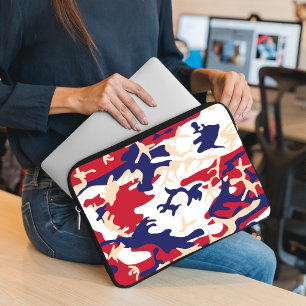 4. Juli, Unabhängigkeitstag, Tarnung Beige Laptopschutzhülle