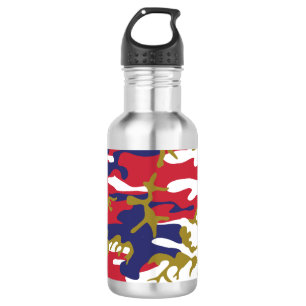 4. Juli, Unabhängigkeitstag, Tarnung Gold Edelstahlflasche