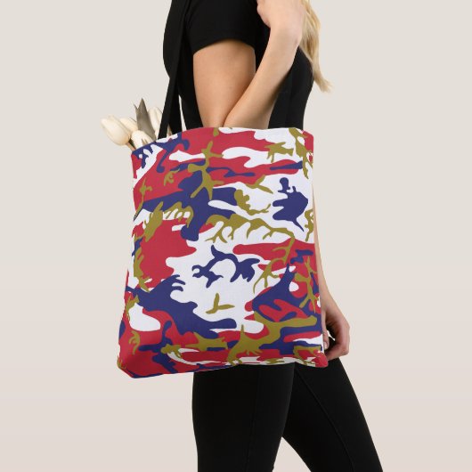 4. Juli, Unabhängigkeitstag, Tarnung Gold Tasche (Von Nahem)