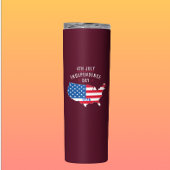 4. JULI-Unabhängigkeitstag Thermosbecher