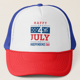 4. Juli Unabhängigkeitstag Truckerkappe