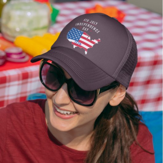 4. JULI-Unabhängigkeitstag Truckerkappe