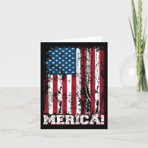 4. Juli Unabhängigkeitstag US-amerikanische Flagge Karte