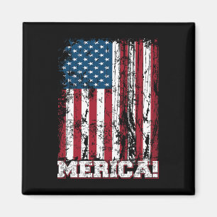 4. Juli Unabhängigkeitstag US-amerikanische Flagge Magnet
