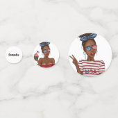 4. Juli Unabhängigkeitstag USA Geburtstag Konfetti (Vorderseiten)