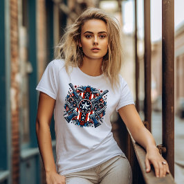 4. Juli Unabhängigkeitstag USA T-Shirt