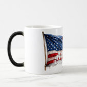 4. Juli - Unabhängigkeitstag Verwandlungstasse (Links)