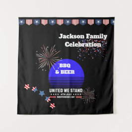 4. Juli, Unabhängigkeitstag Wandteppich