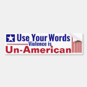 4. Juli Unabhängigkeitstagsgeschenke Autoaufkleber (Vorne)