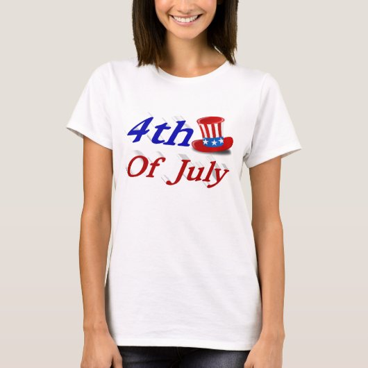 4. Juli Uncle Sam T - Shirt (Vorderseite)
